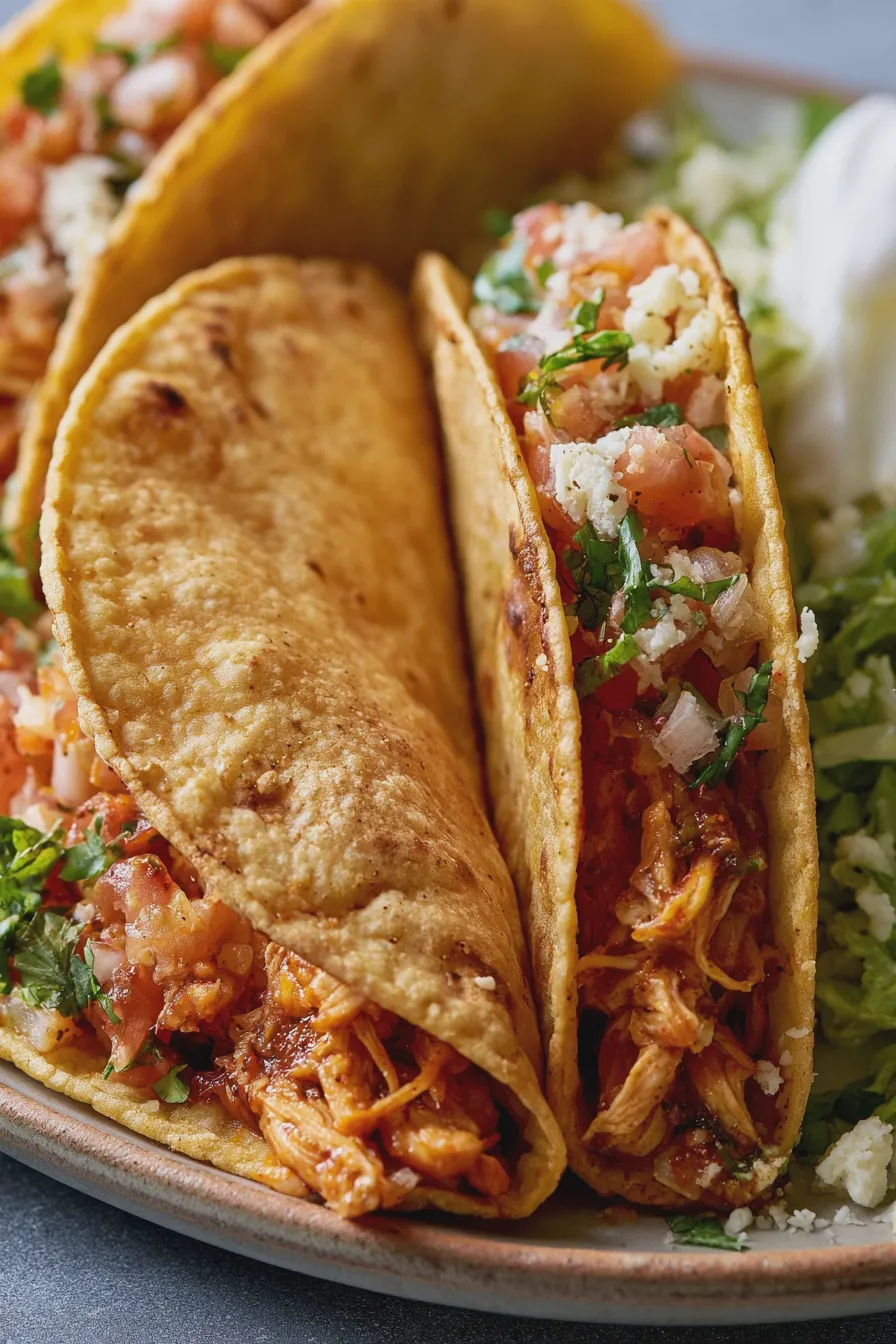 tacos dorados en horno