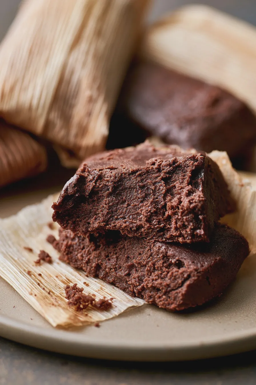 tamales de chocolate