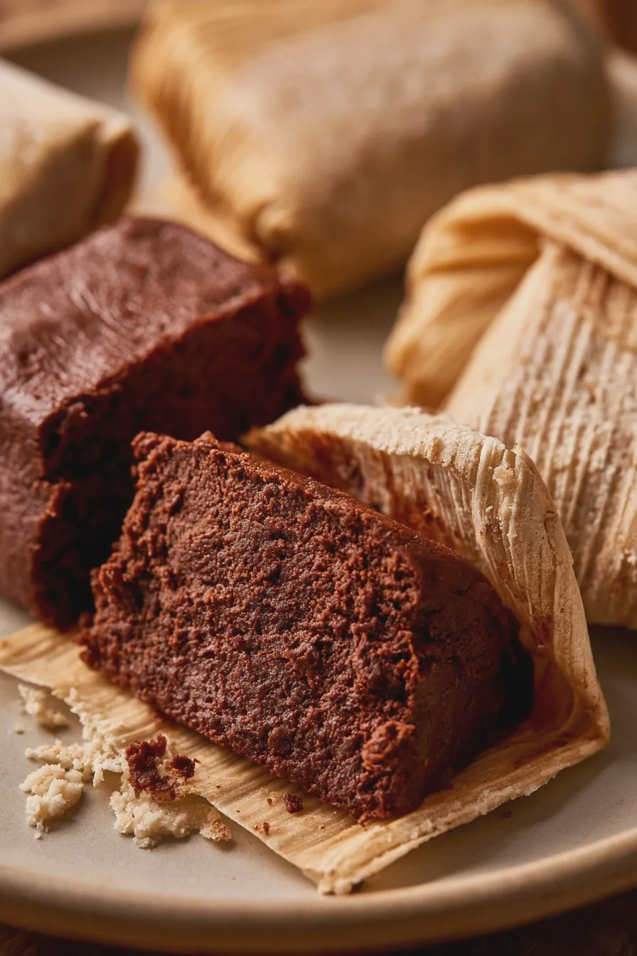 tamales de chocolate