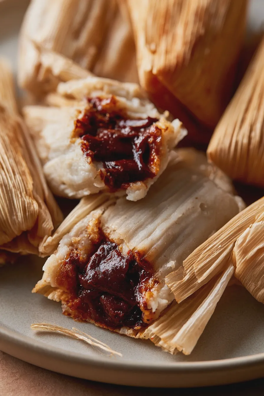 tamales de mole